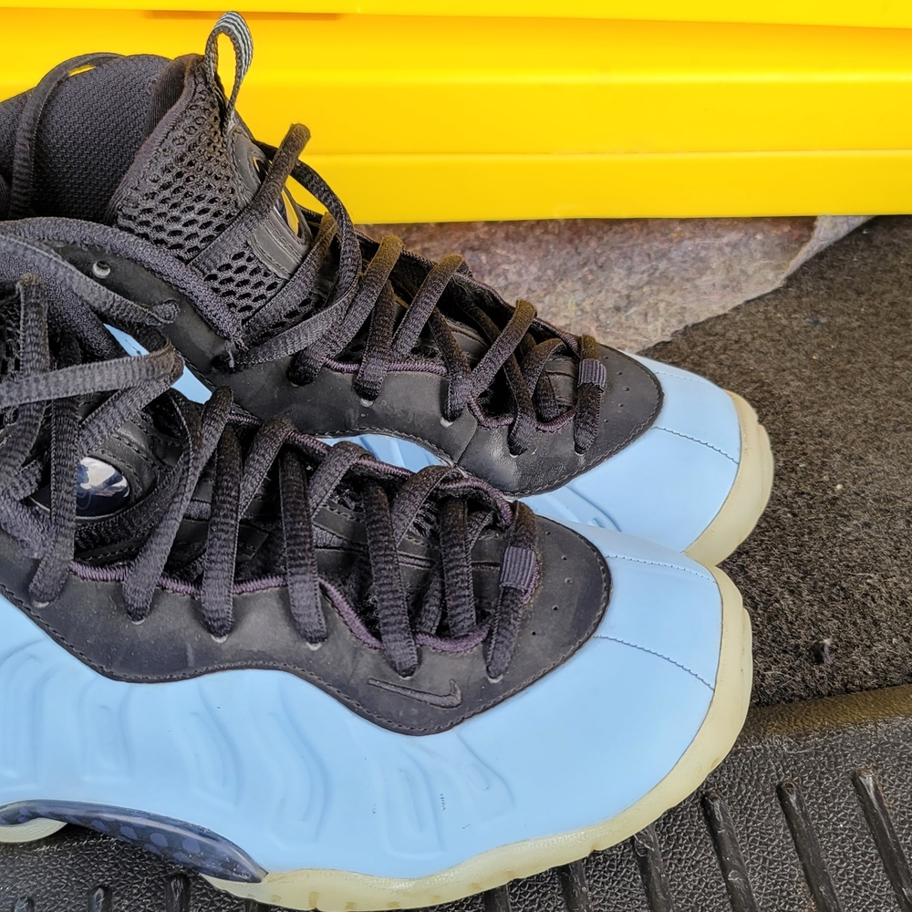 Nike Air Foamposite One Psychic Blue 4y No Insoles